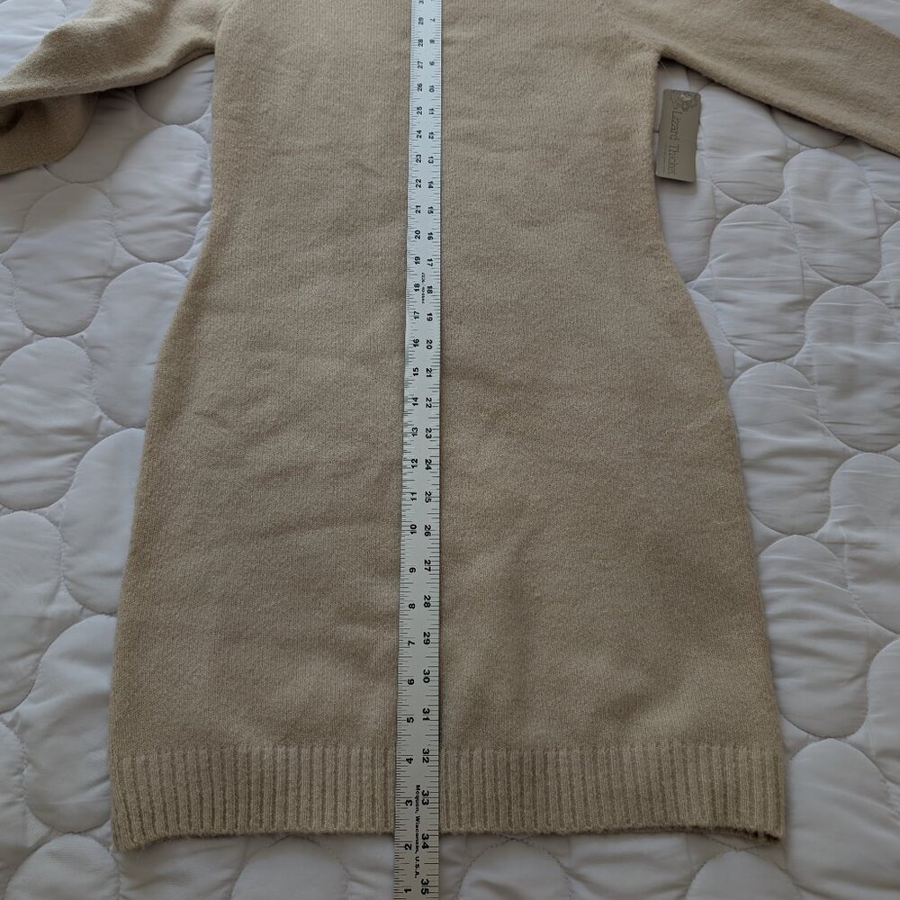NWT Lizard Thicket cream bodycon sweater dress Medium boutique - Picture 8 of 12